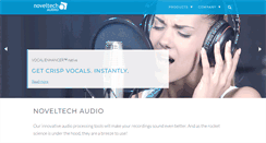 Desktop Screenshot of noveltechaudio.com