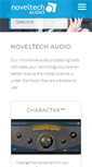 Mobile Screenshot of noveltechaudio.com